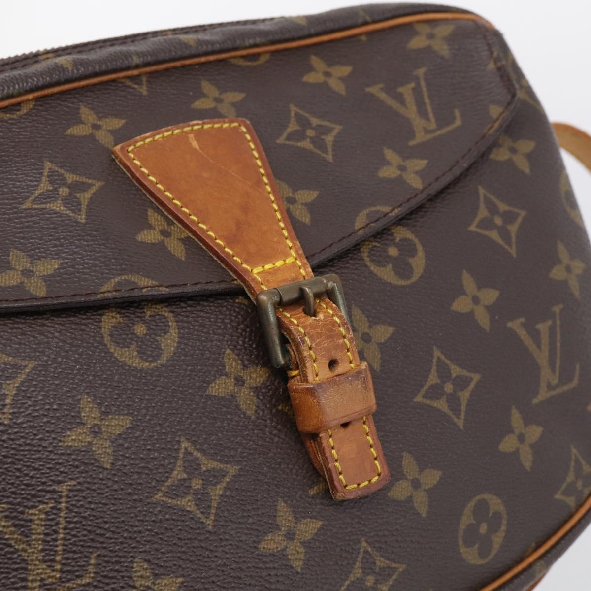 LOUIS VUITTON Monogram Jeune Fille MM Shoulder Bag M51226 LV Auth 215839