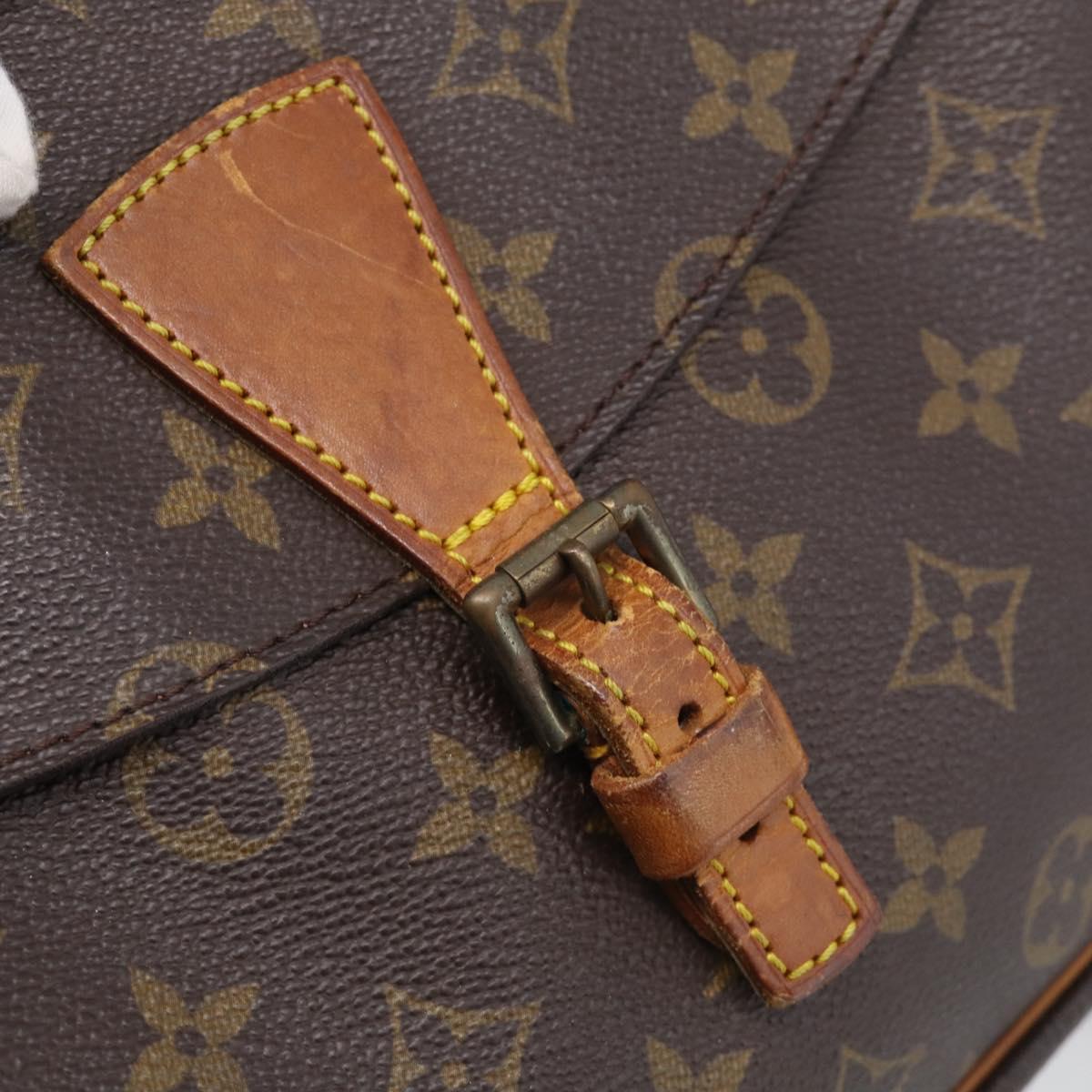 LOUIS VUITTON Monogram Jeune Fille MM Shoulder Bag M51226 LV Auth 215839
