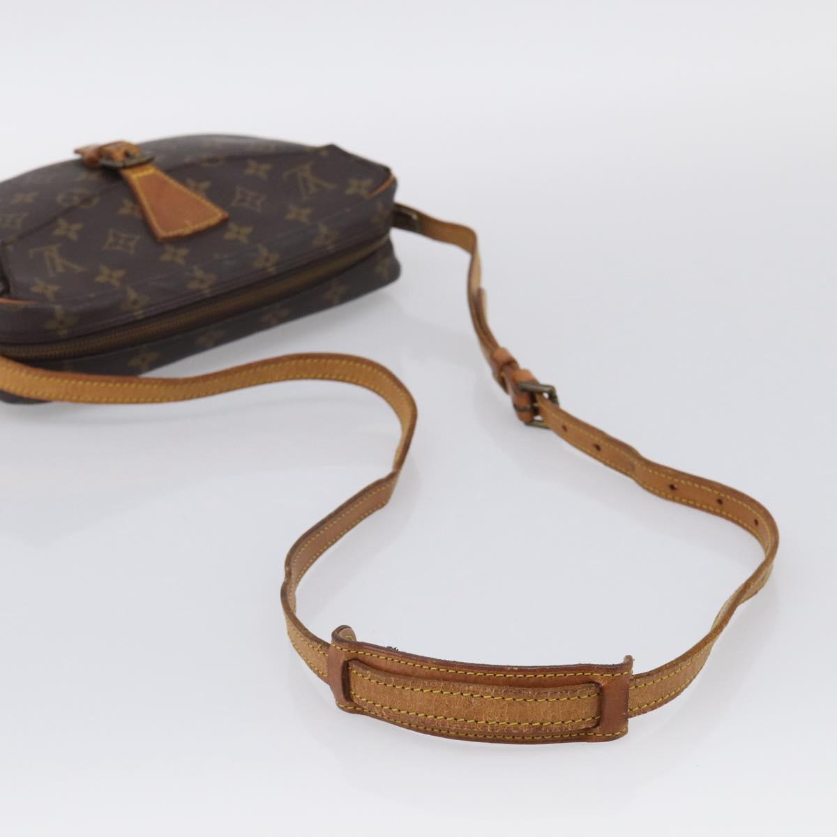 LOUIS VUITTON Monogram Jeune Fille MM Shoulder Bag M51226 LV Auth 215839