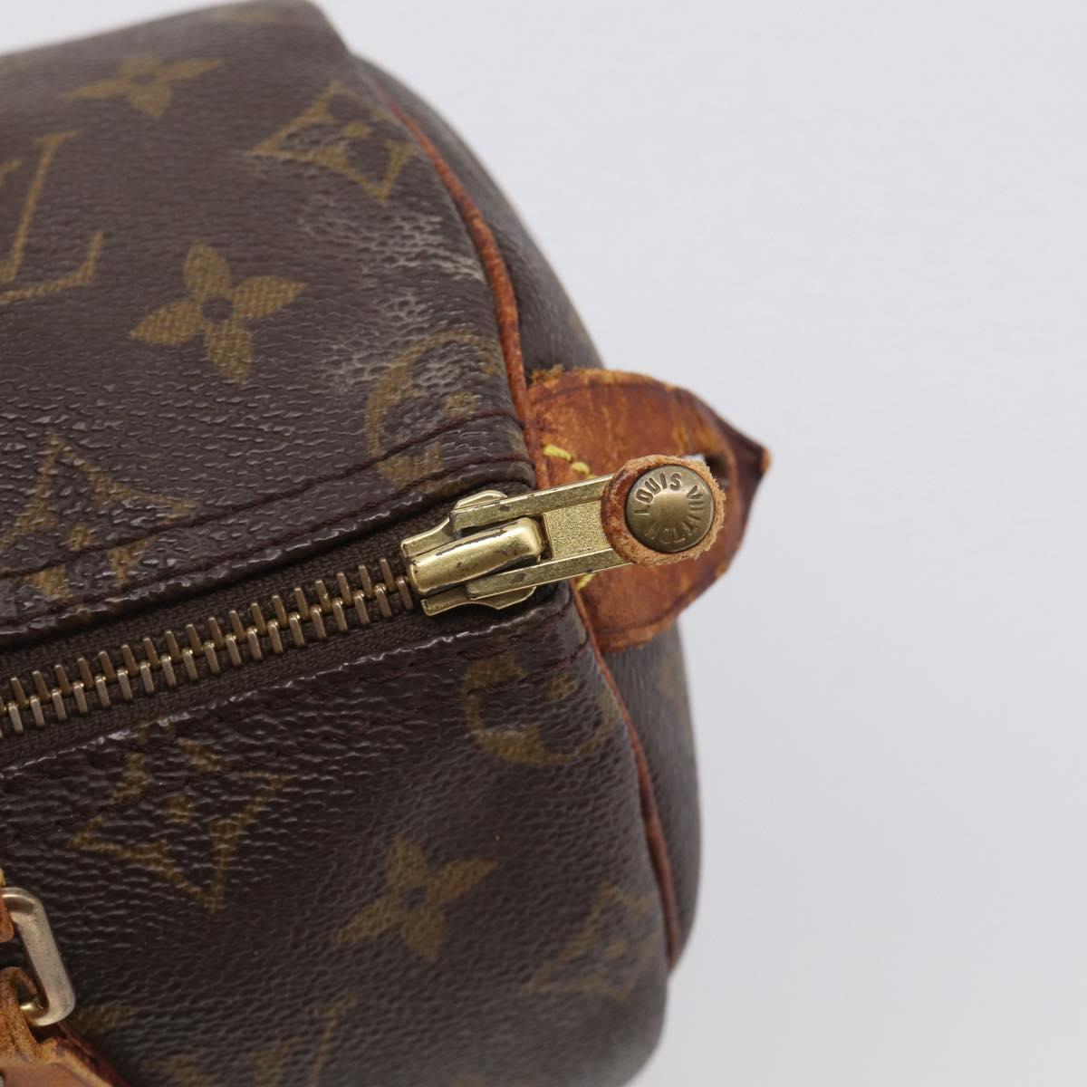 LOUIS VUITTON Monogram Speedy 25 Hand Bag M41528 LV Auth 216140
