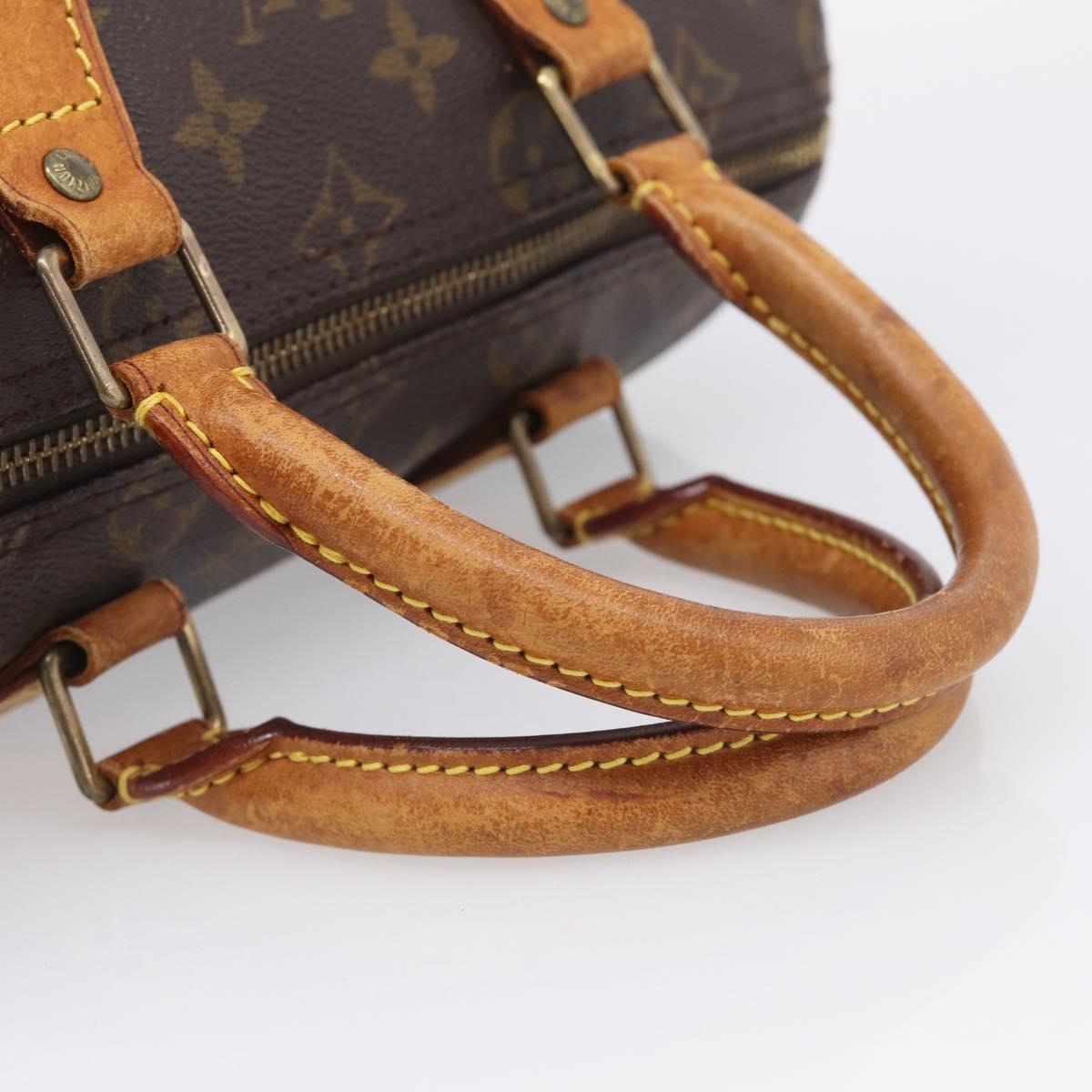LOUIS VUITTON Monogram Speedy 25 Hand Bag M41528 LV Auth 216140