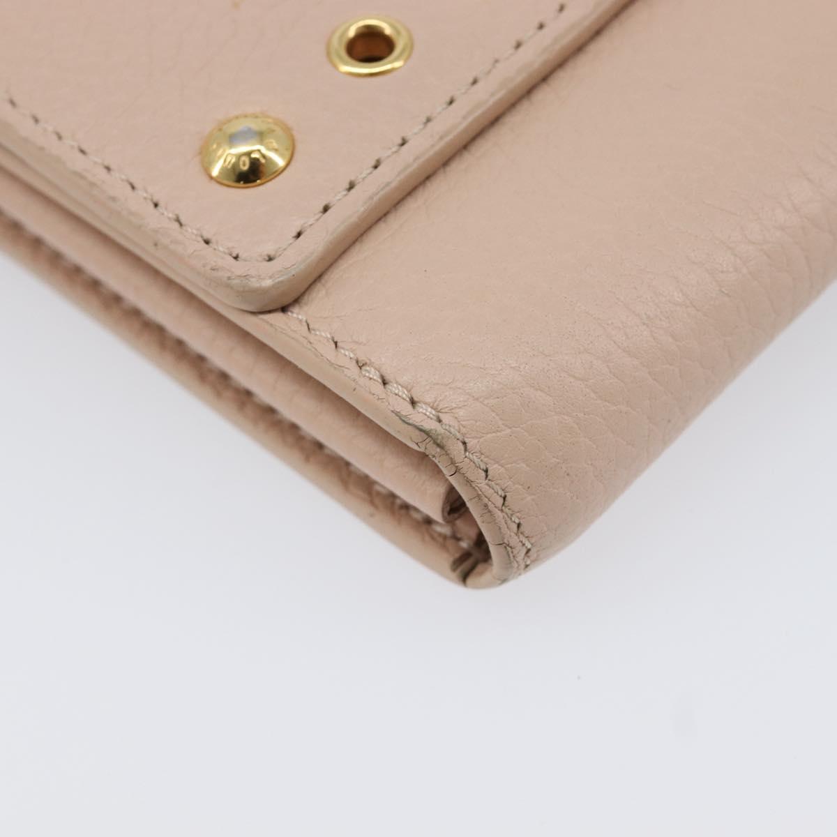 LOUIS VUITTON Portefeuille Capsine Wallet Taurillon Clemence M62763 Auth 216169V
