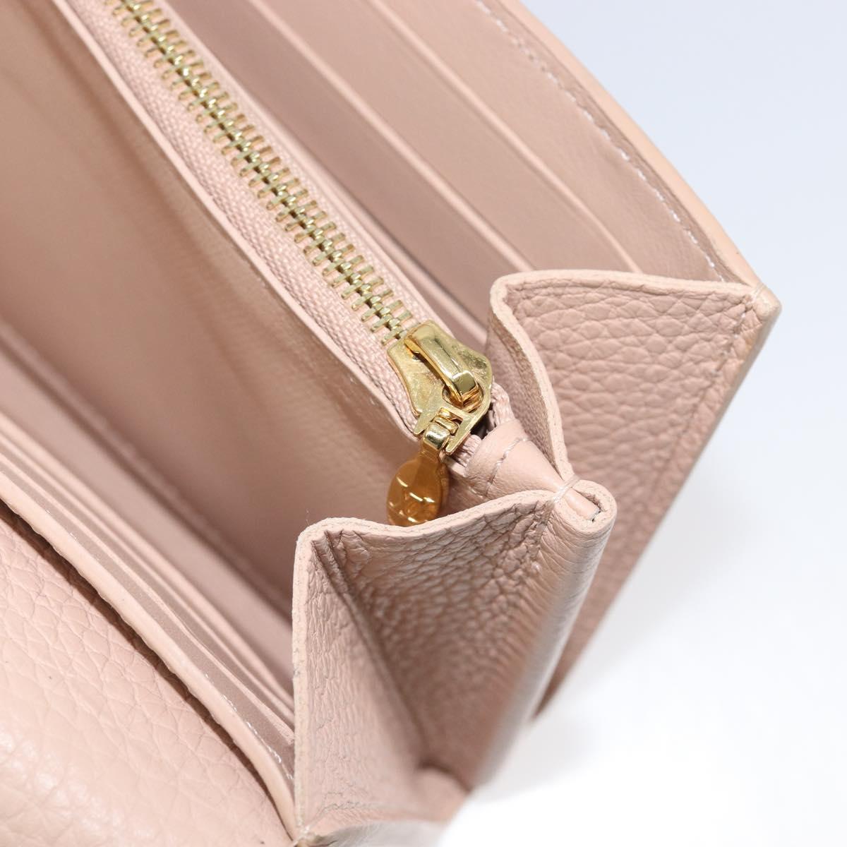 LOUIS VUITTON Portefeuille Capsine Wallet Taurillon Clemence M62763 Auth 216169V