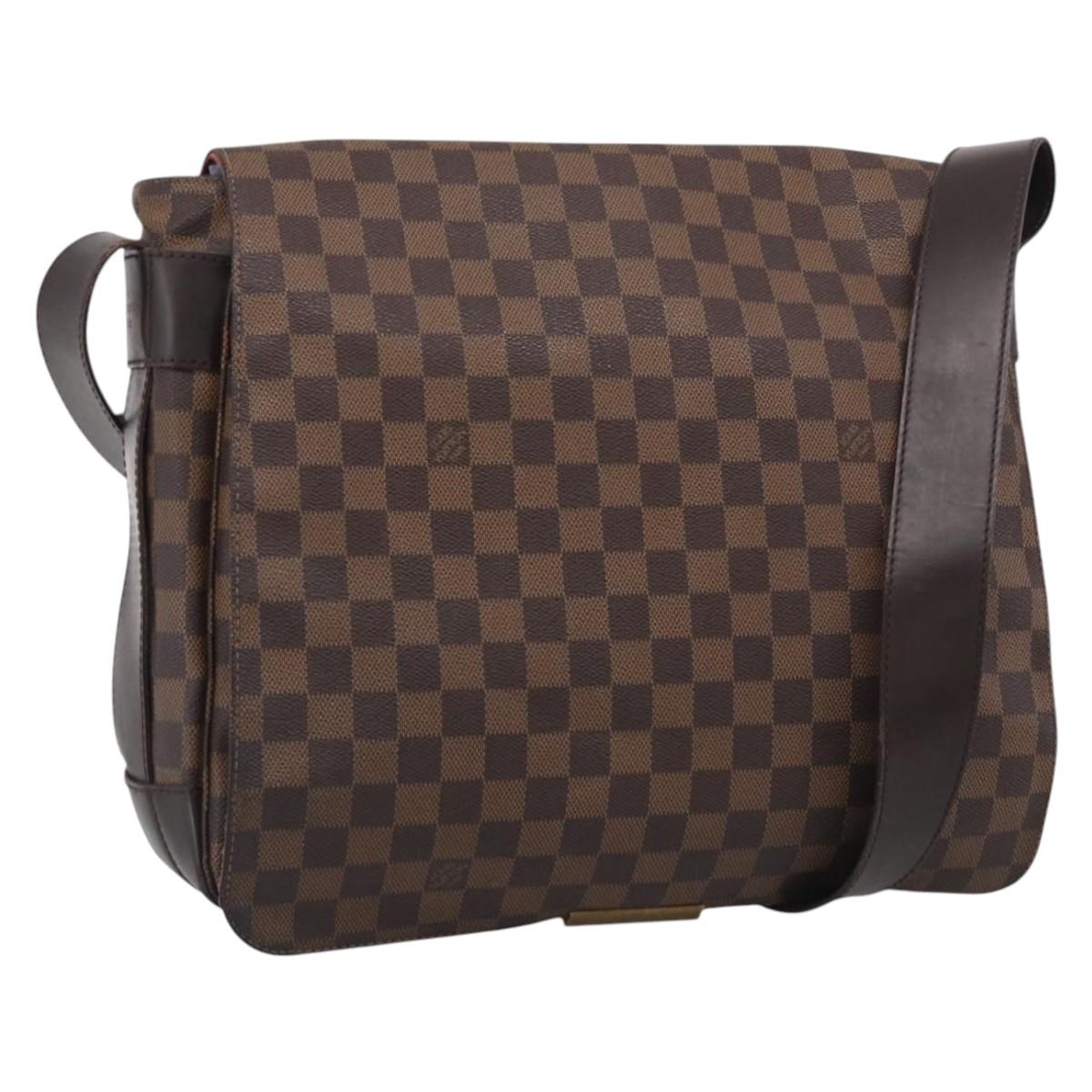 LOUIS VUITTON Damier Ebene Bastille Shoulder Bag N45258 LV Auth 216170