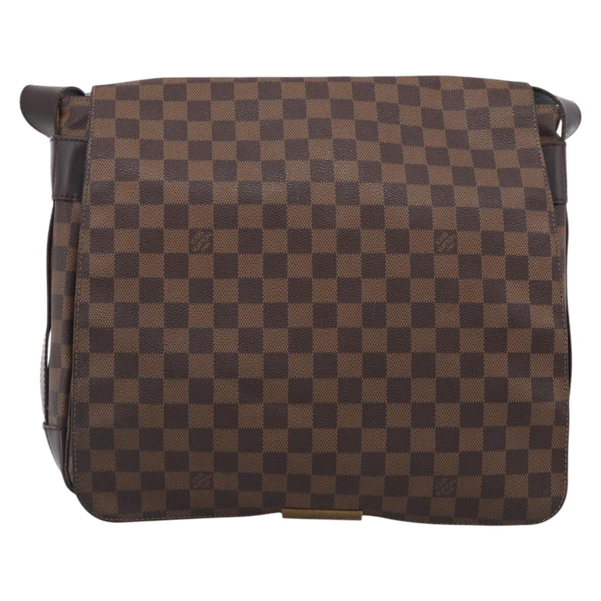 LOUIS VUITTON Damier Ebene Bastille Shoulder Bag N45258 LV Auth 216170