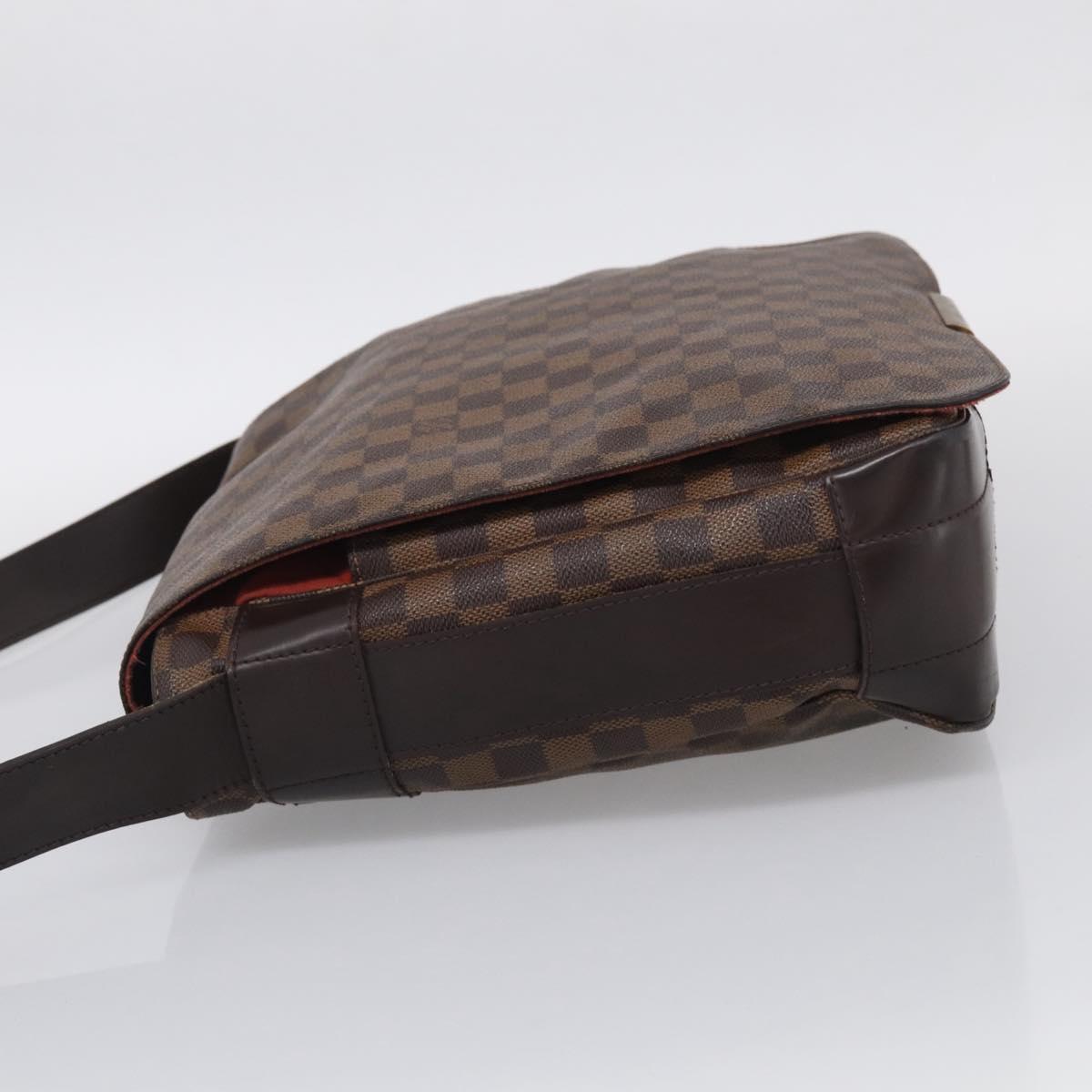 LOUIS VUITTON Damier Ebene Bastille Shoulder Bag N45258 LV Auth 216170