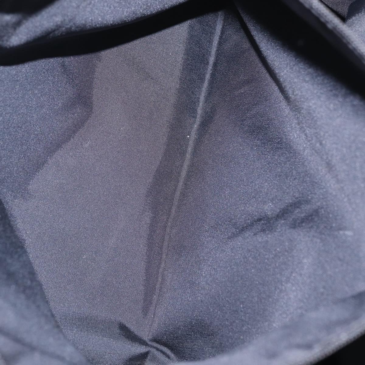 CHANEL New Travel Line Tote Bag Nylon Black CC Auth 216180A