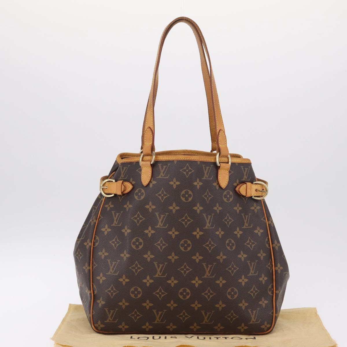 LOUIS VUITTON Monogram Batignolles Vertical Tote Bag M51153 LV Auth 216193V