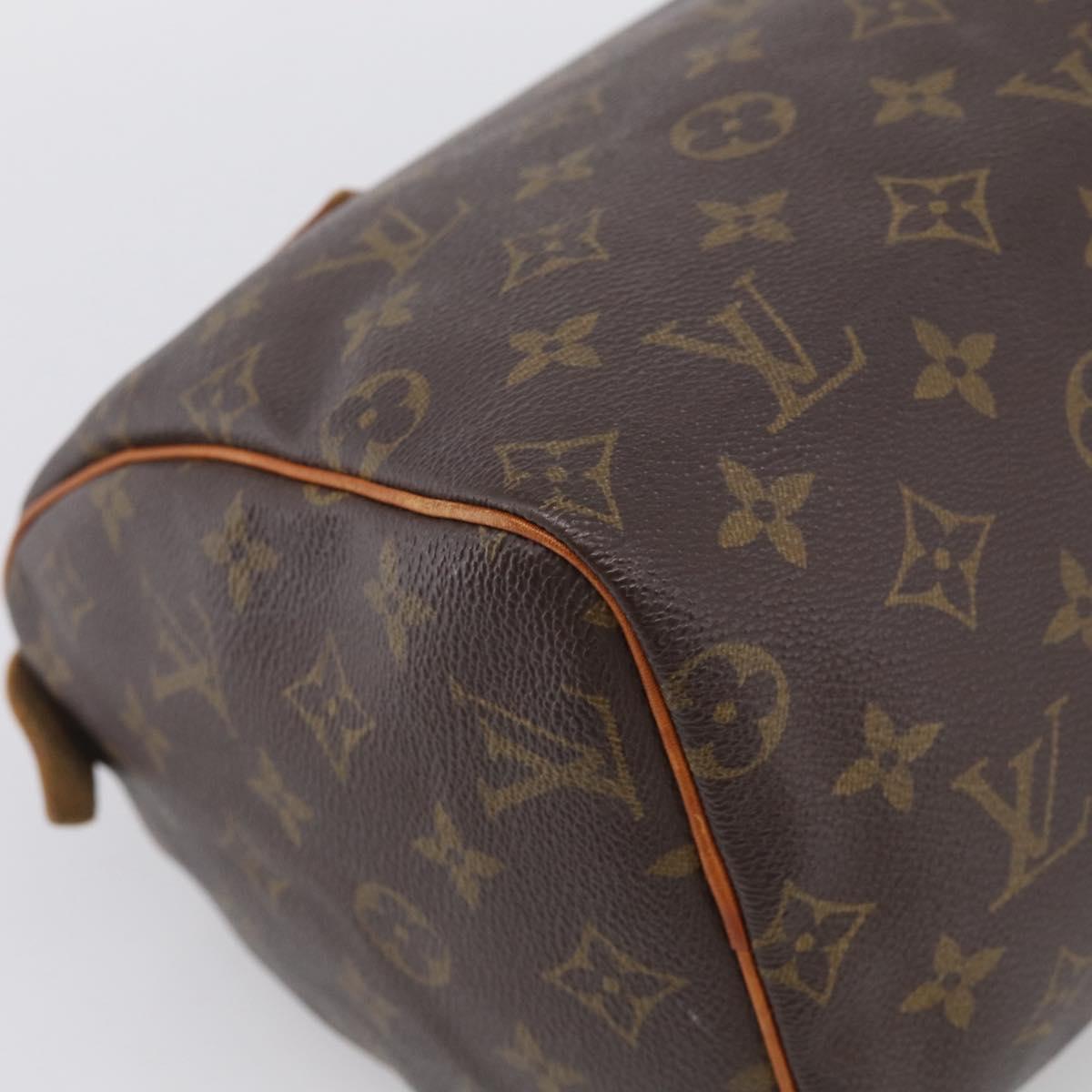 LOUIS VUITTON Monogram Speedy 25 Hand Bag M41528 LV Auth 216224