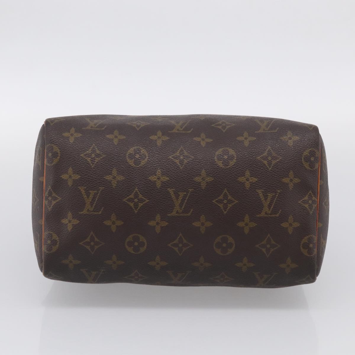 LOUIS VUITTON Monogram Speedy 25 Hand Bag M41528 LV Auth 216224