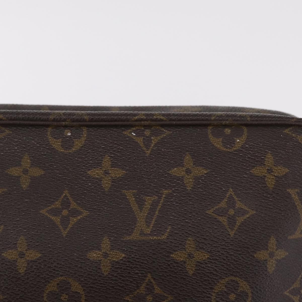 LOUIS VUITTON Monogram Trousse Toilette 28 Clutch Bag M47522 LV Auth 216242A