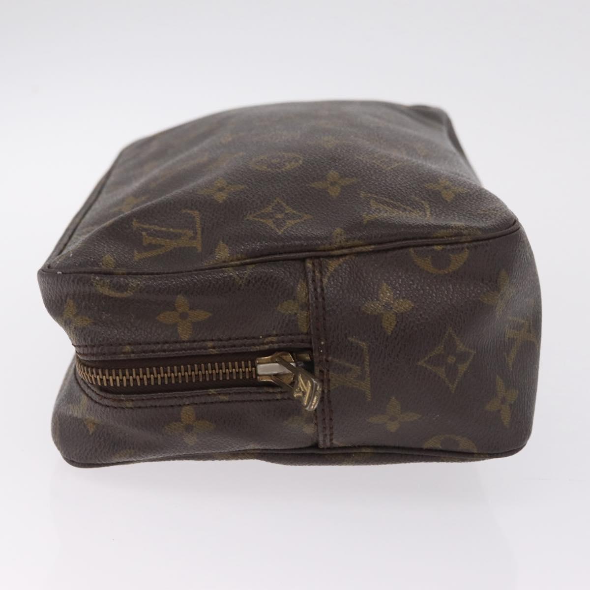 LOUIS VUITTON Monogram Trousse Toilette 28 Clutch Bag M47522 LV Auth 216242A