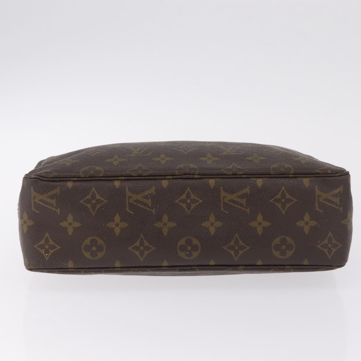 LOUIS VUITTON Monogram Trousse Toilette 28 Clutch Bag M47522 LV Auth 216249