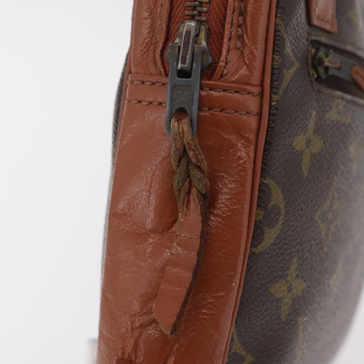 LOUIS VUITTON Monogram Pochette Sports Clutch Bag LV Auth 216253