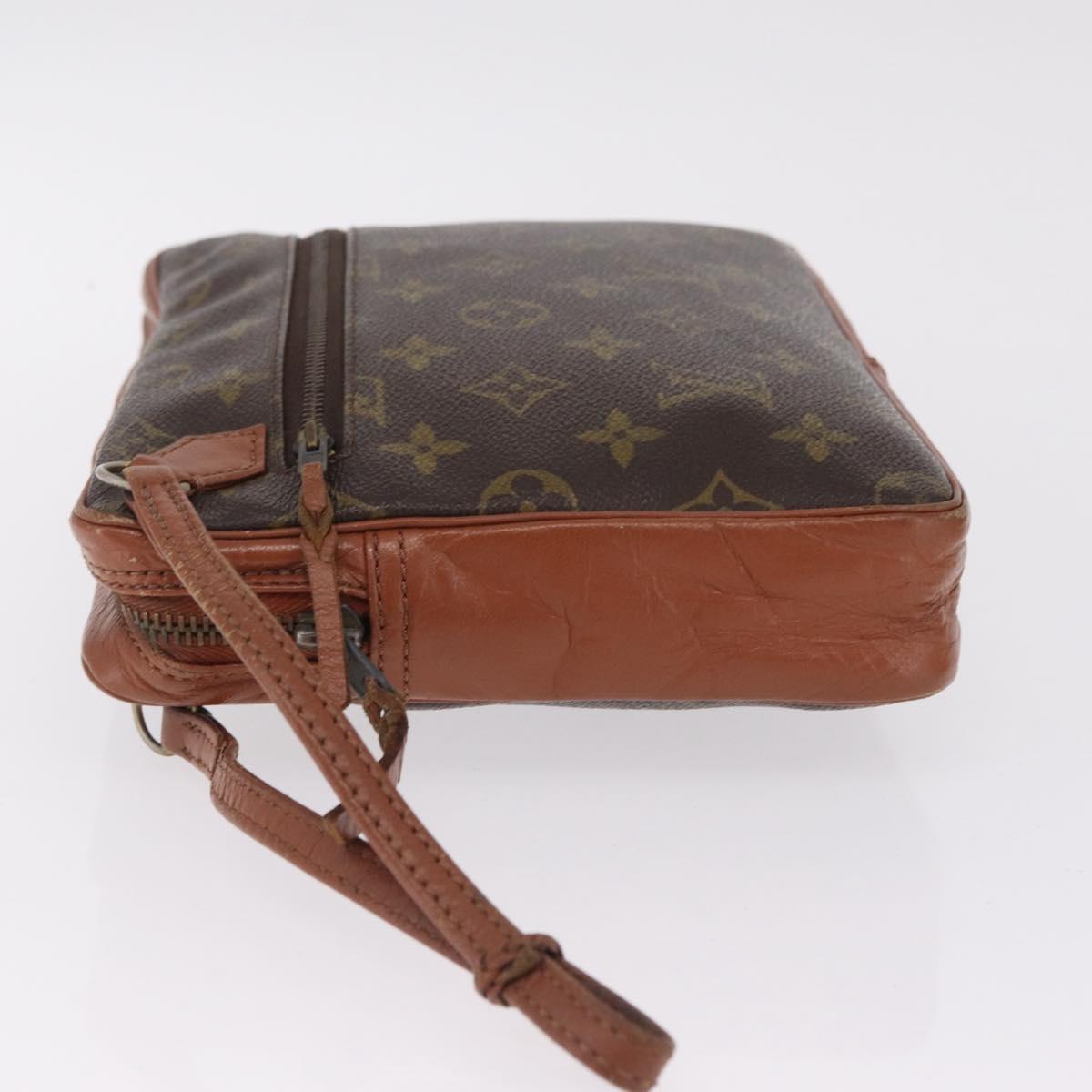 LOUIS VUITTON Monogram Pochette Sports Clutch Bag LV Auth 216253