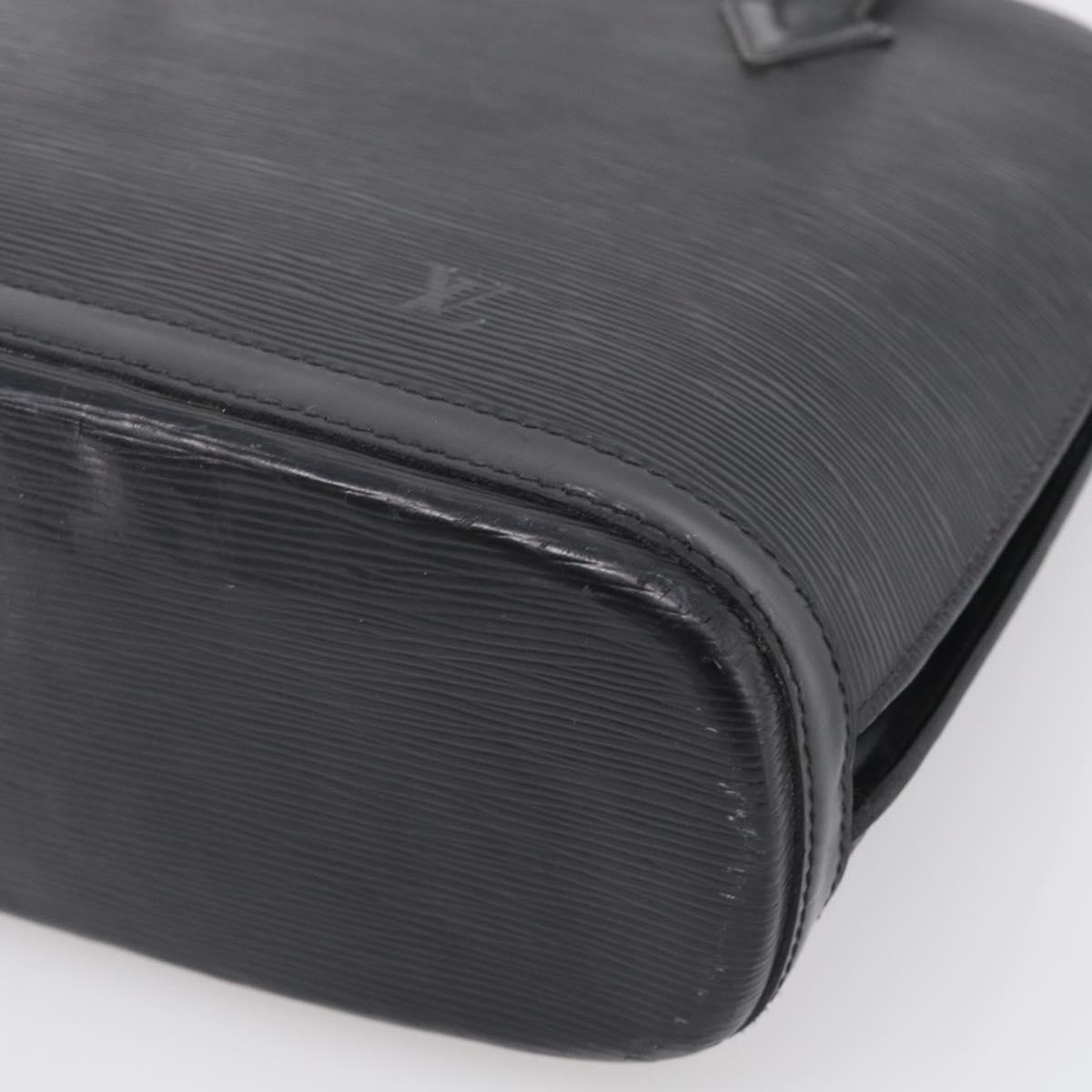 LOUIS VUITTON Epi Lussac Shoulder Bag Black M52282 LV Auth 216258