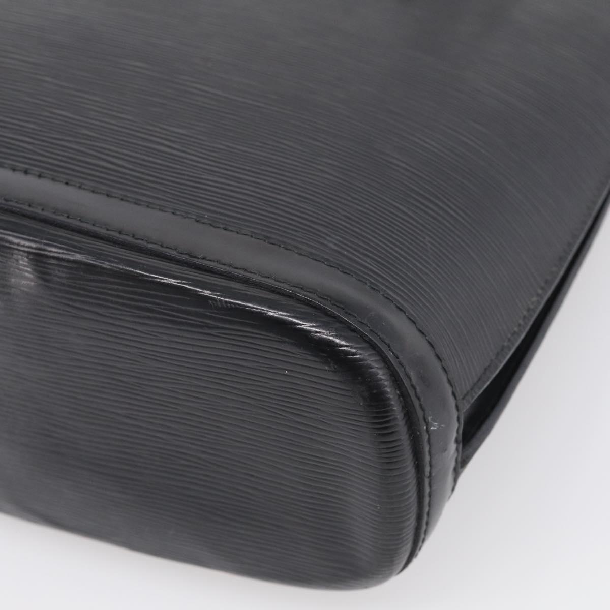 LOUIS VUITTON Epi Lussac Shoulder Bag Black M52282 LV Auth 216258