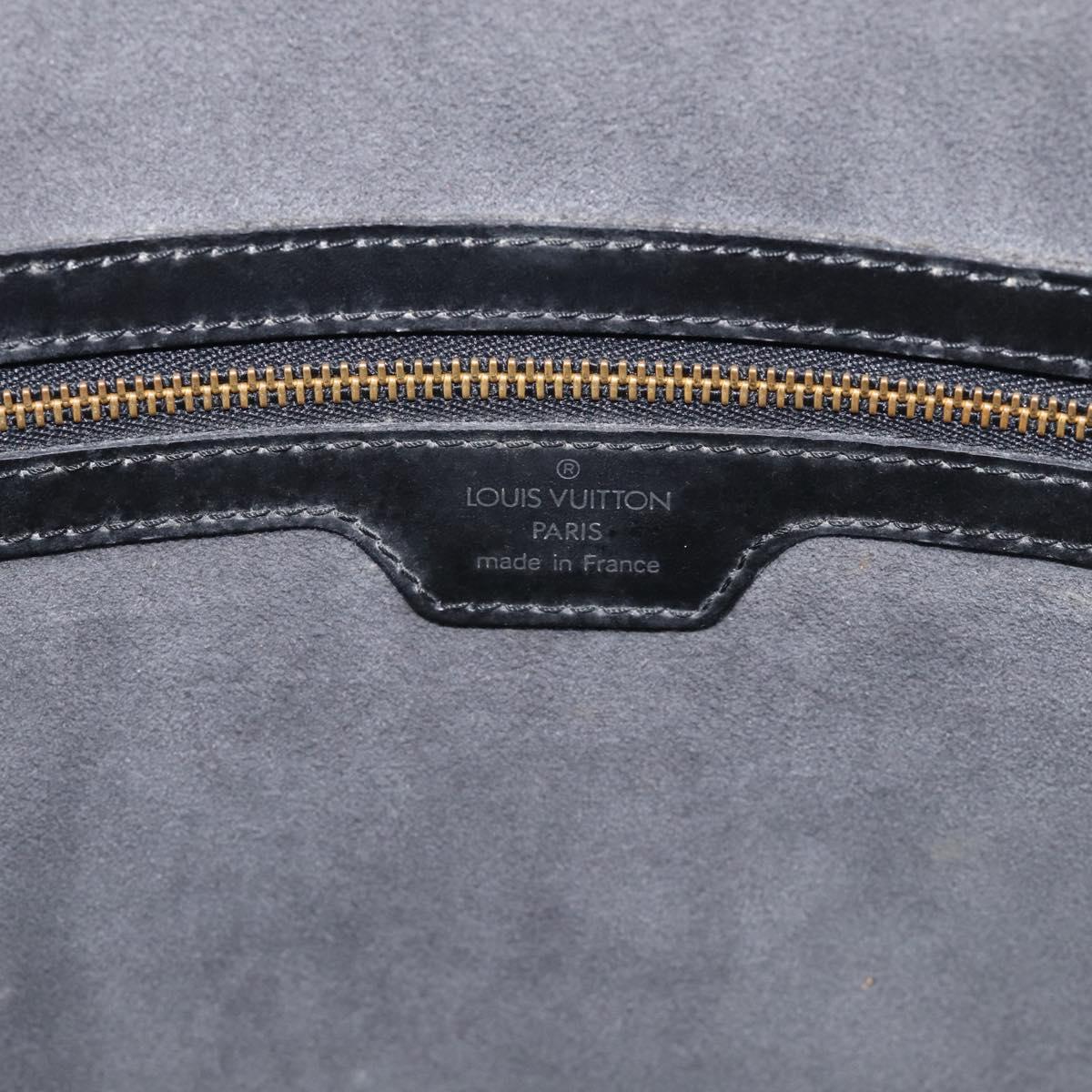 LOUIS VUITTON Epi Lussac Shoulder Bag Black M52282 LV Auth 216258