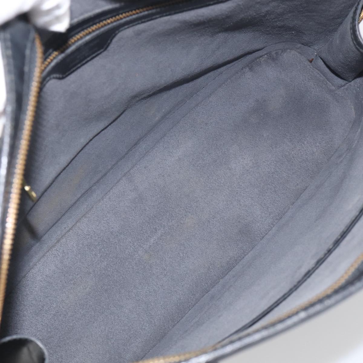 LOUIS VUITTON Epi Lussac Shoulder Bag Black M52282 LV Auth 216258