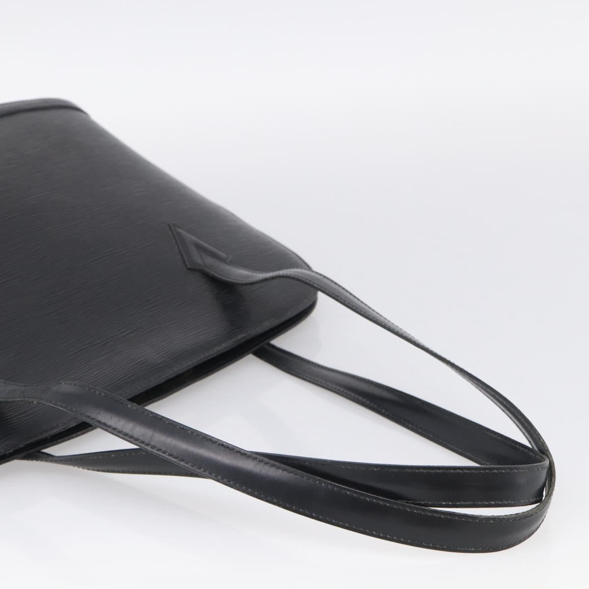 LOUIS VUITTON Epi Lussac Shoulder Bag Black M52282 LV Auth 216258