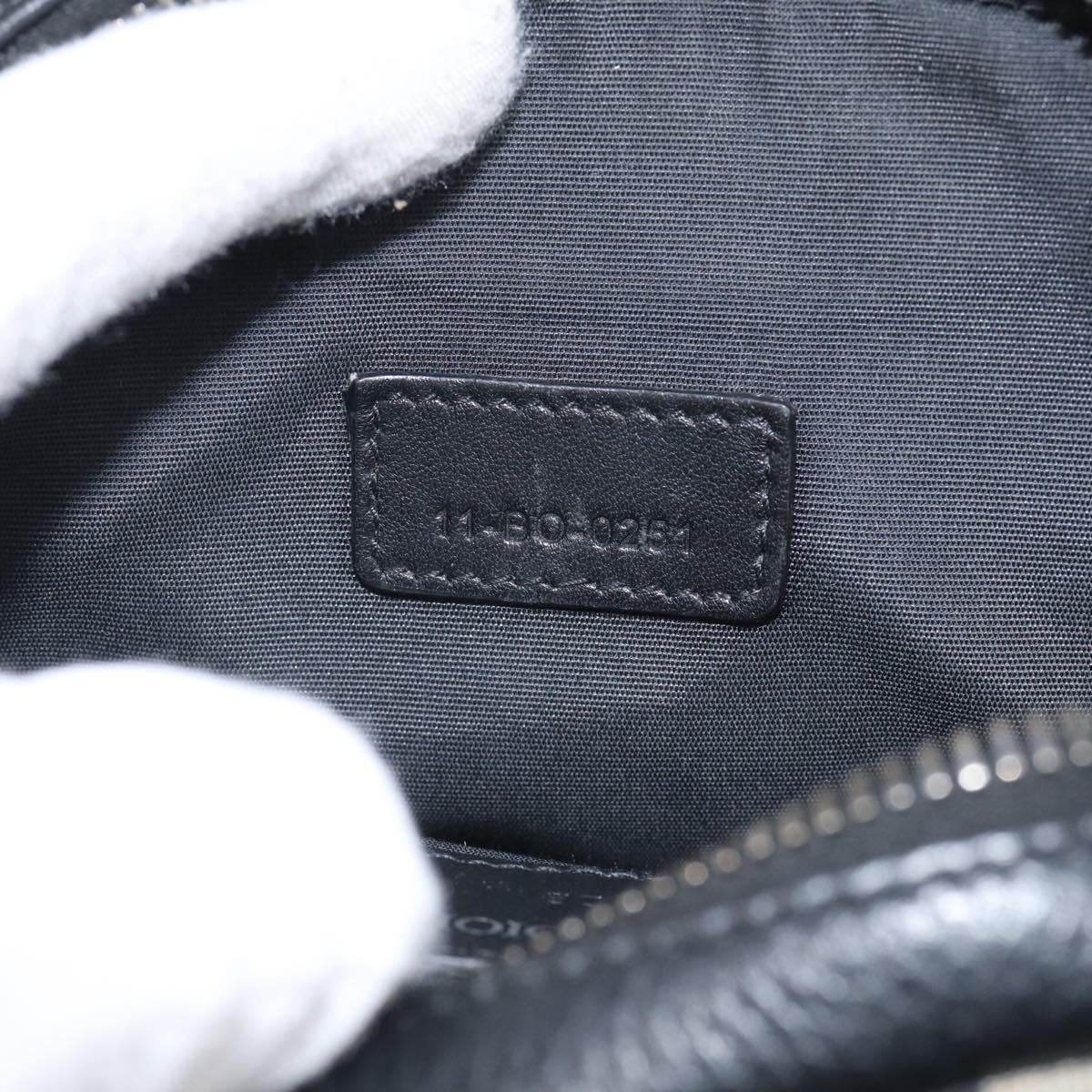 Christian Dior Trotter Canvas Oblique Messenger Pouch Bag Navy Auth 216266V