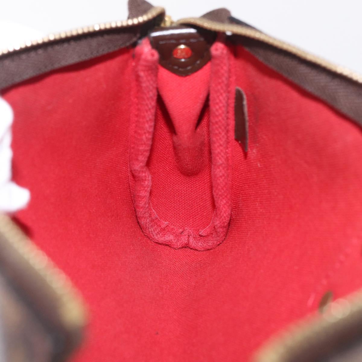 LOUIS VUITTON Damier Ebene Eva Shoulder Bag N55213 LV Auth 216275A