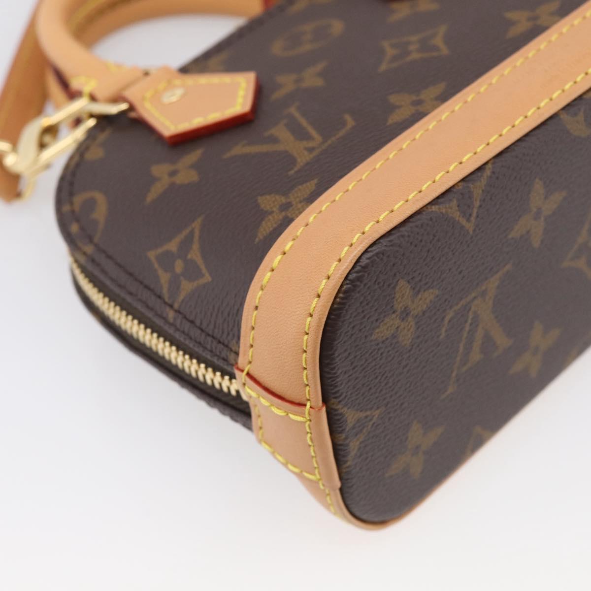 LOUIS VUITTON Monogram Nano Alma Hand Bag M82717 LV Auth 216276SAM