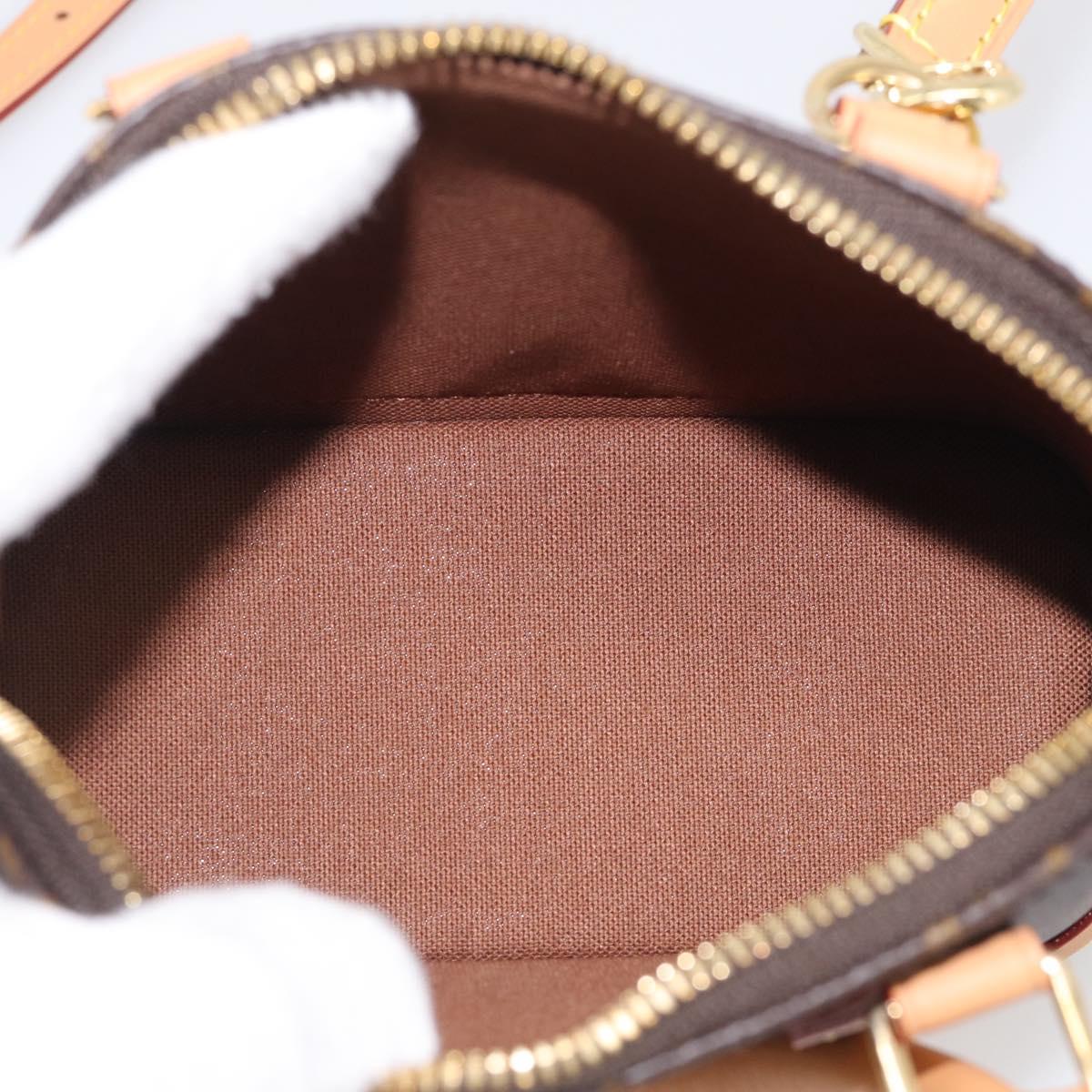LOUIS VUITTON Monogram Nano Alma Hand Bag M82717 LV Auth 216276SAM