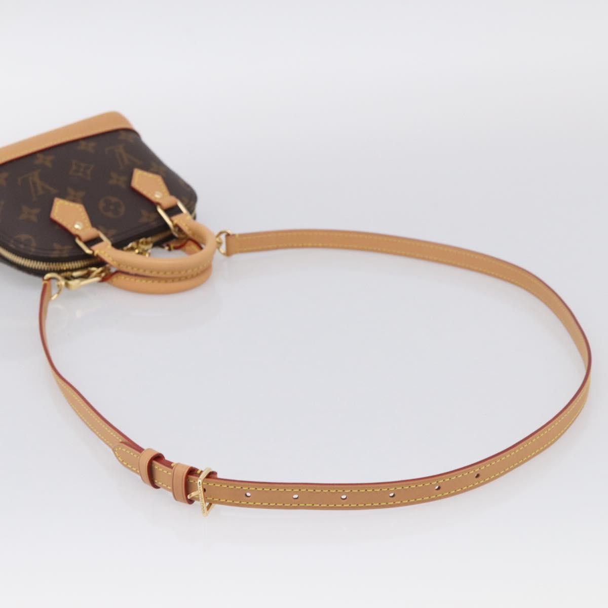 LOUIS VUITTON Monogram Nano Alma Hand Bag M82717 LV Auth 216276SAM