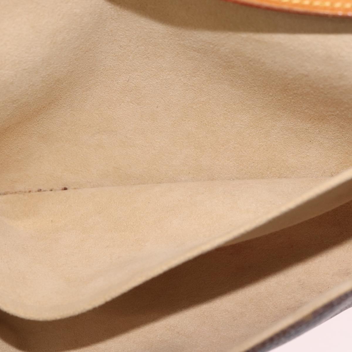 LOUIS VUITTON Monogram Pochette Twin GM Shoulder Bag M51852 LV Auth 216280