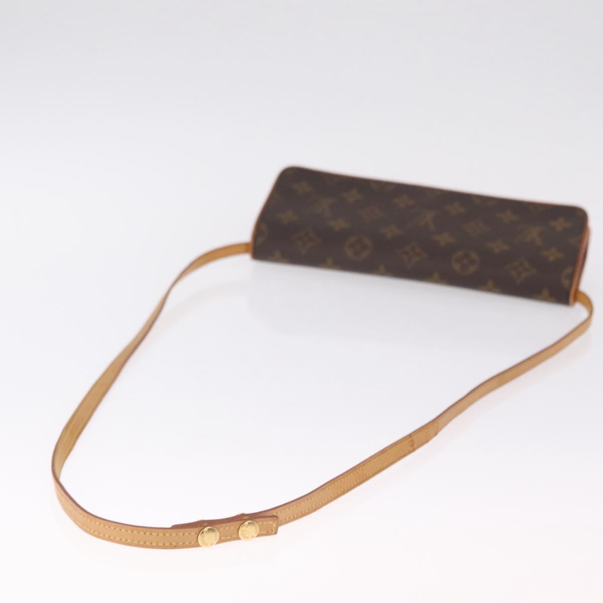 LOUIS VUITTON Monogram Pochette Twin GM Shoulder Bag M51852 LV Auth 216280