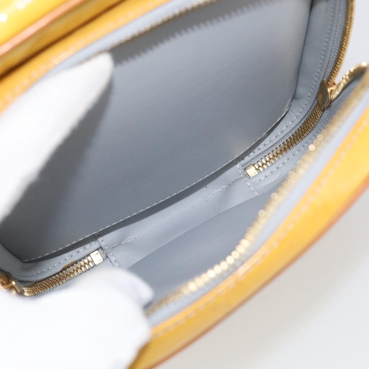 LOUIS VUITTON Monogram Vernis Wooster Shoulder Bag Gris M91036 LV Auth 216294