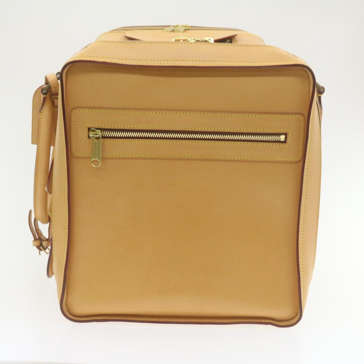 LOUIS VUITTON Nomad Travel Boston Bag Special order Beige LV Auth 22115SV