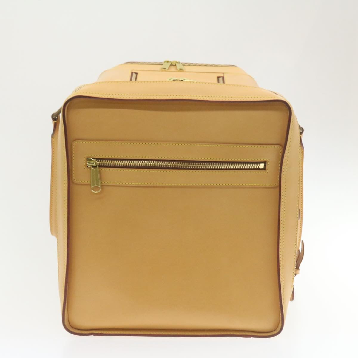 LOUIS VUITTON Nomad Travel Boston Bag Special order Beige LV Auth 22115SV