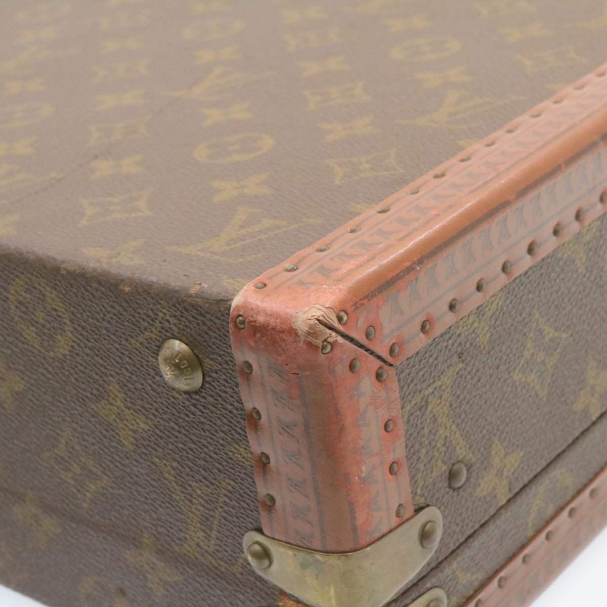 LOUIS VUITTON Monogram President Attache Case Vintage LV Auth 22458A