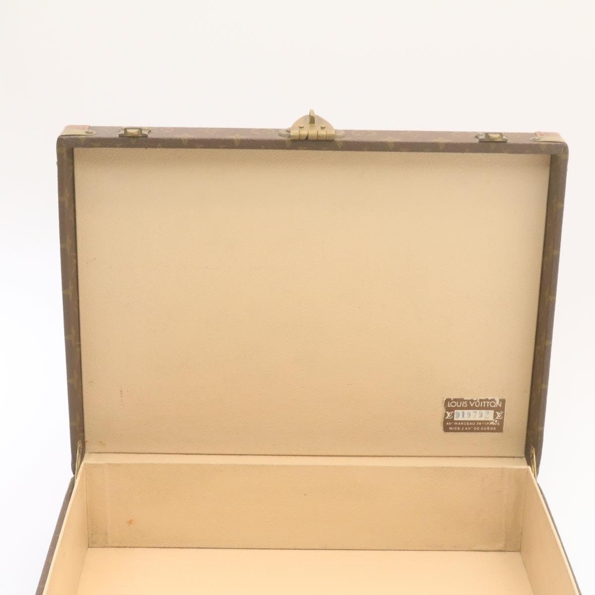 LOUIS VUITTON Monogram President Attache Case Vintage LV Auth 22458A