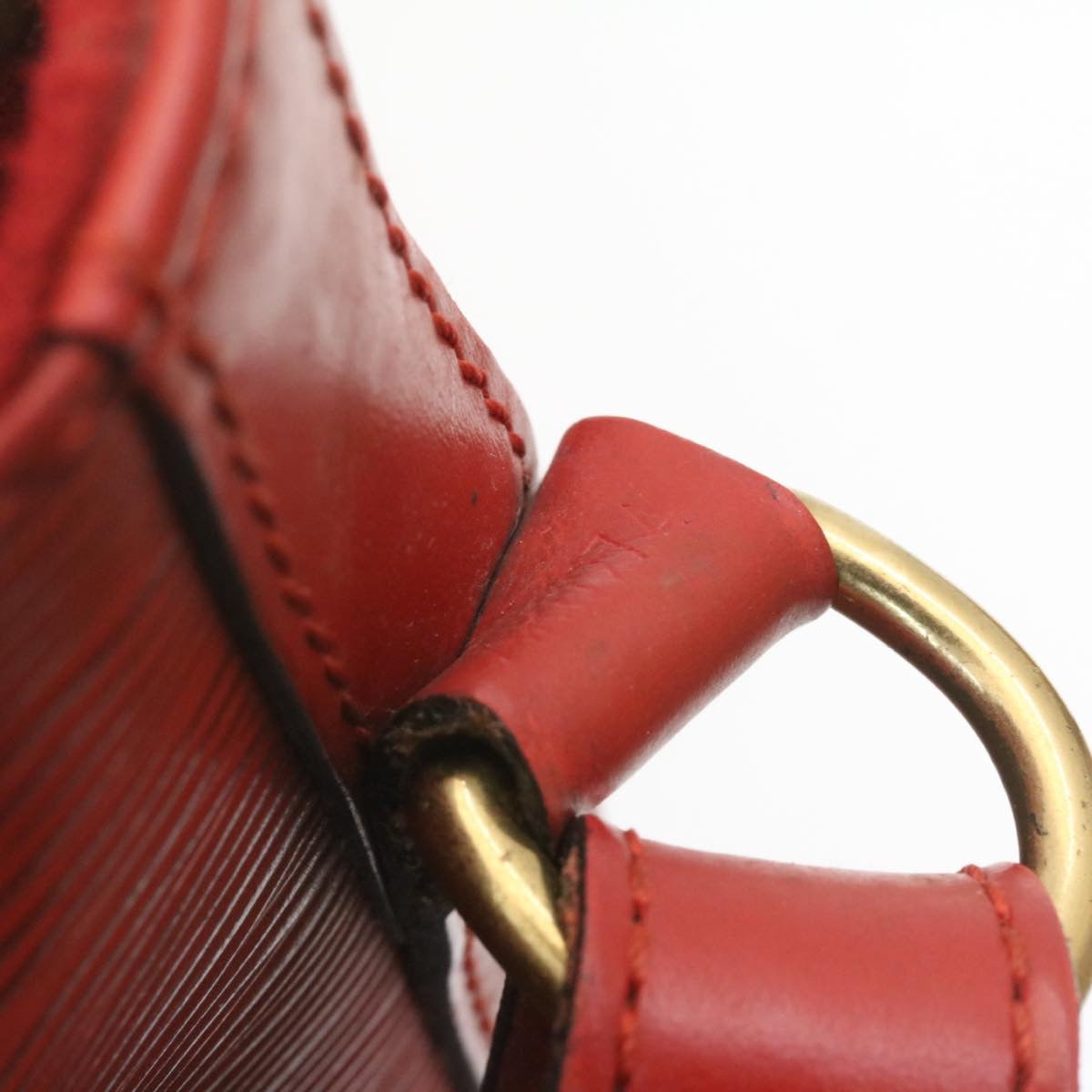 LOUIS VUITTON Epi Noe Shoulder Bag Red M44107 LV Auth 22556