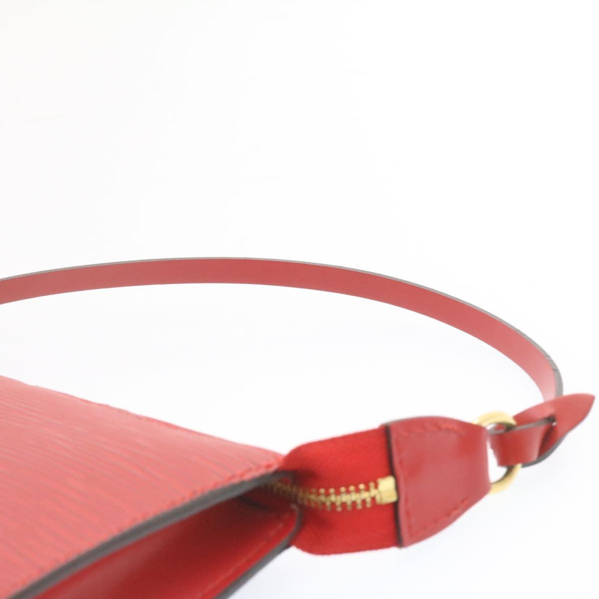 LOUIS VUITTON Epi Pochette Accessoires Pouch Red M40776 LV Auth 23311A