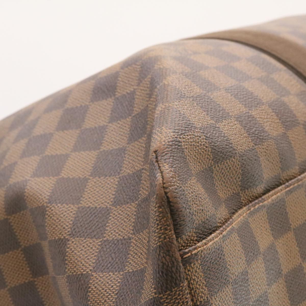 LOUIS VUITTON Damier Ebene Weekender GM Boston Bag N41139 LV Auth 23378A