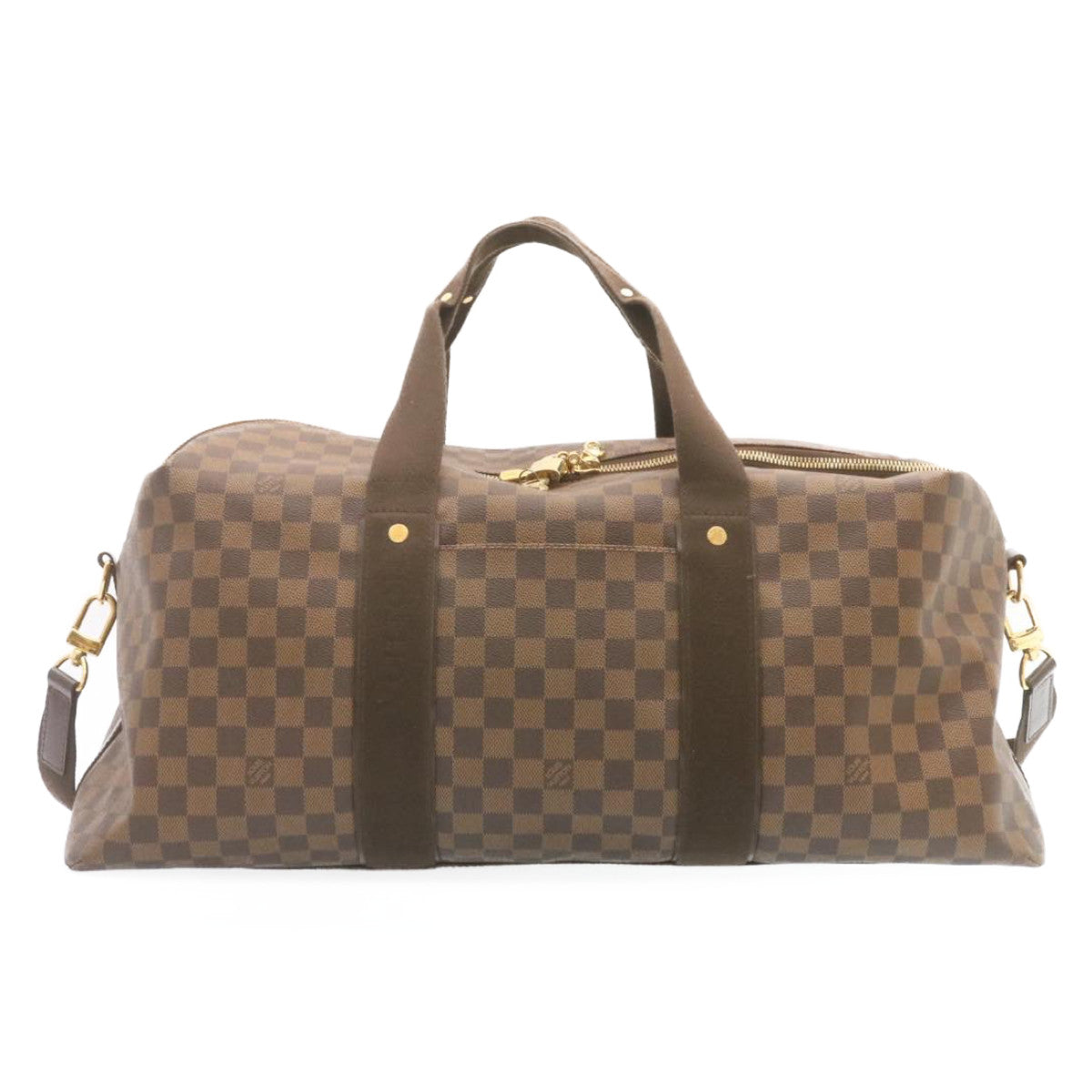 LOUIS VUITTON Damier Ebene Weekender GM Boston Bag N41139 LV Auth 23378A