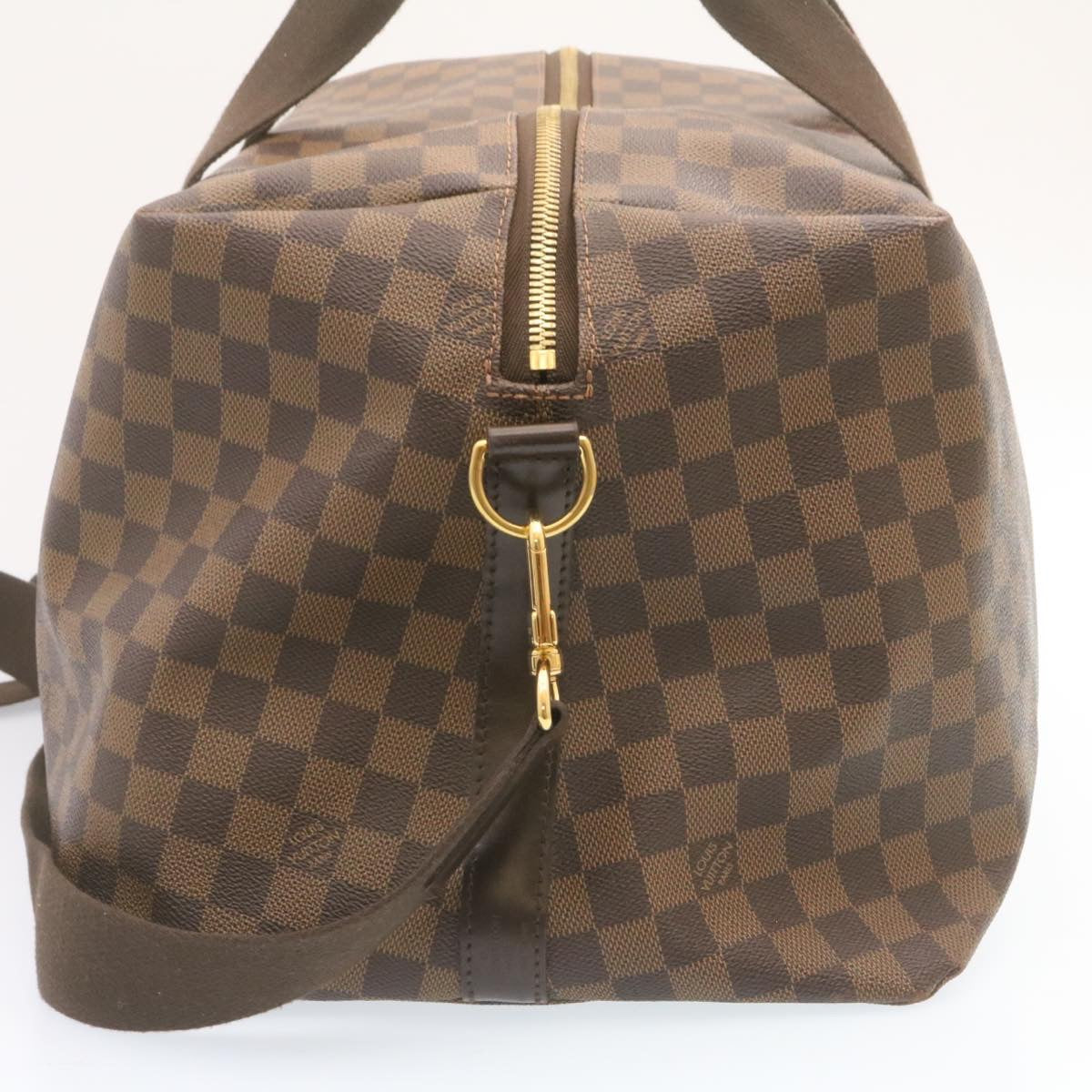 LOUIS VUITTON Damier Ebene Weekender GM Boston Bag N41139 LV Auth 23378A