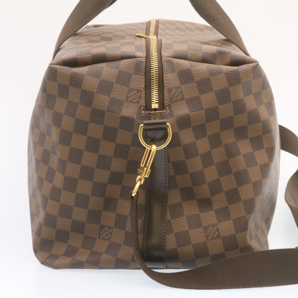 LOUIS VUITTON Damier Ebene Weekender GM Boston Bag N41139 LV Auth 23378A