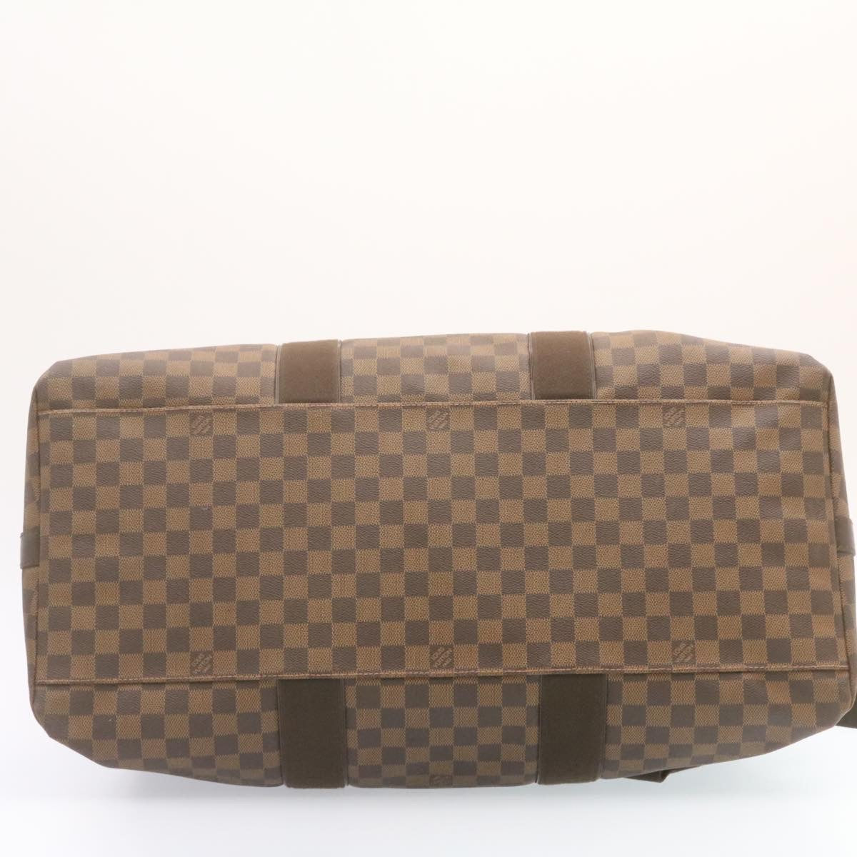 LOUIS VUITTON Damier Ebene Weekender GM Boston Bag N41139 LV Auth 23378A