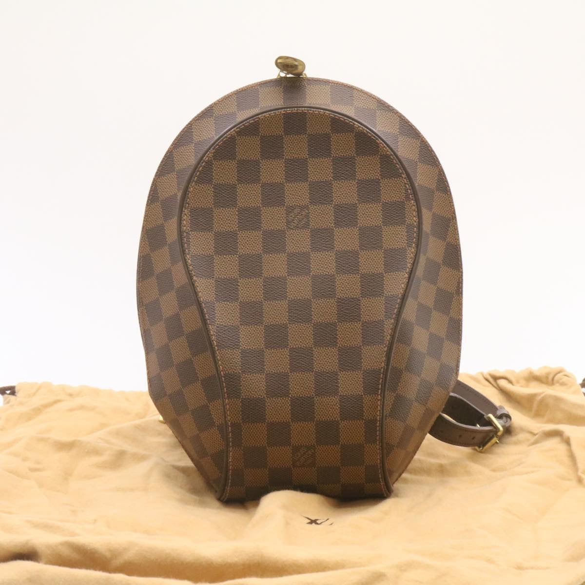 LOUIS VUITTON Damier Ebene Ellipse Sac a Dos Backpack SP Order LV Auth 23689A