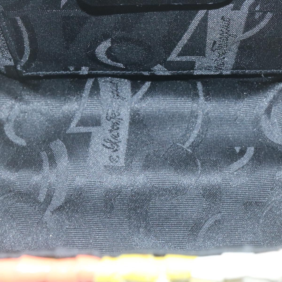 Salvatore Ferragamo INTRECCIATO Gancini Hand Bag Multicolor Auth 25306V