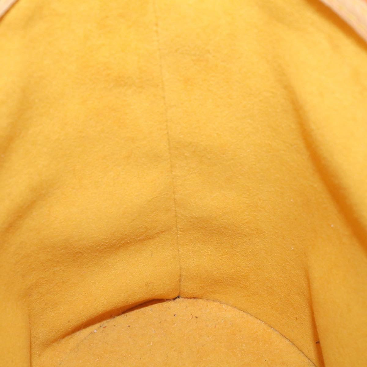 LOUIS VUITTON Monogram Multicolor Bucket Frange ToteBag Black M40110 Auth 25649S