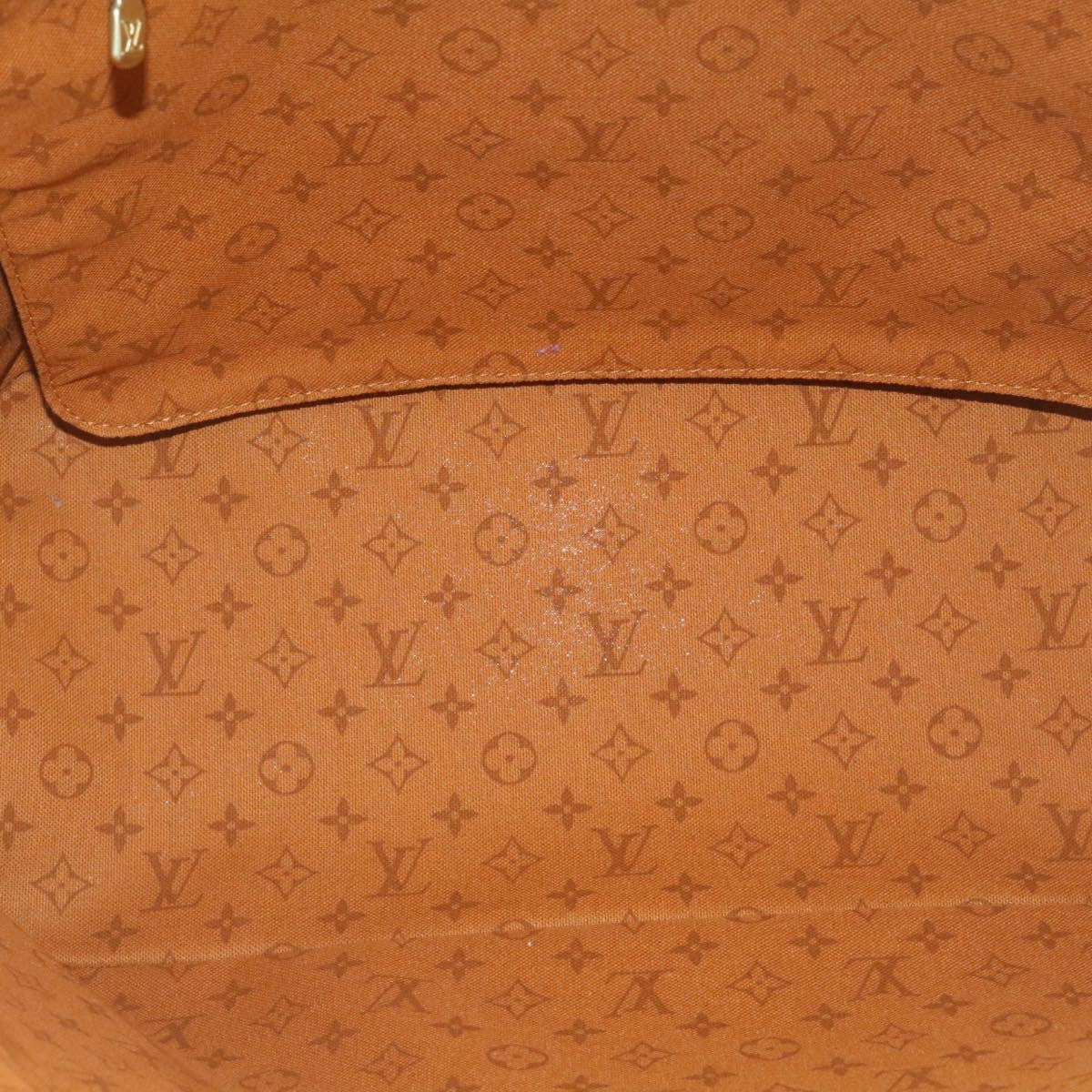 LOUIS VUITTON Monogram Giant Neverfull MM Tote Bag Caramel M56584 LV Auth 25725S