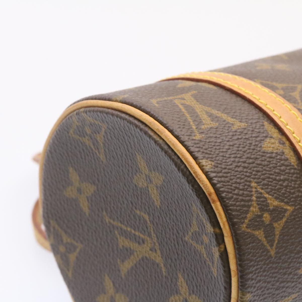 LOUIS VUITTON Monogram Papillon 19 Hand Bag M51389 LV Auth 25829A