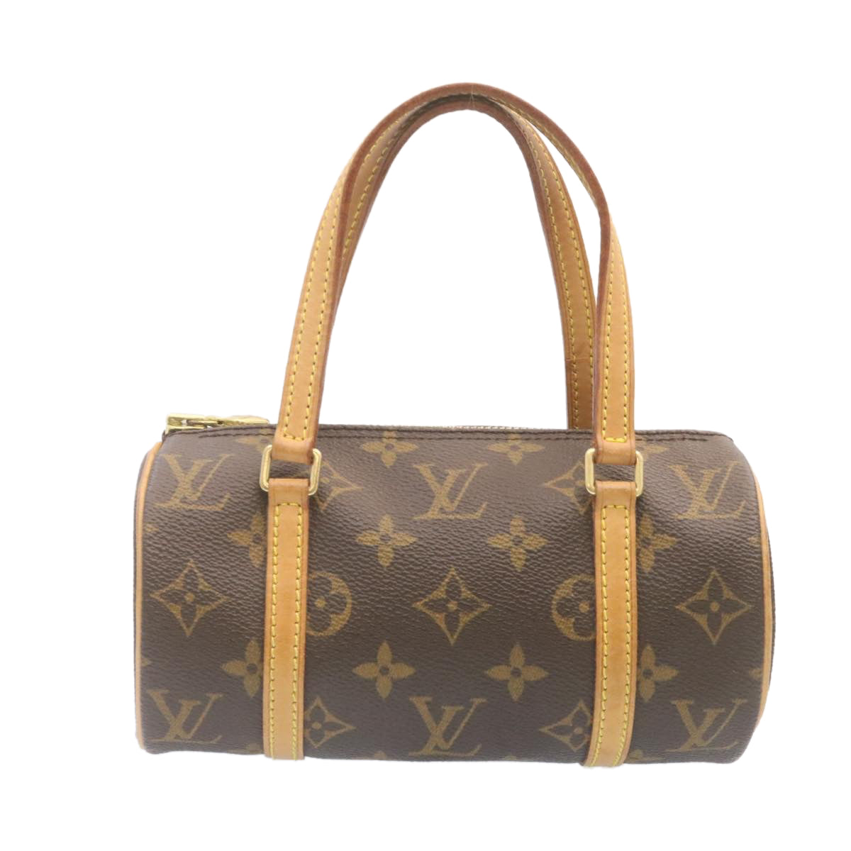 LOUIS VUITTON Monogram Papillon 19 Hand Bag M51389 LV Auth 25829A