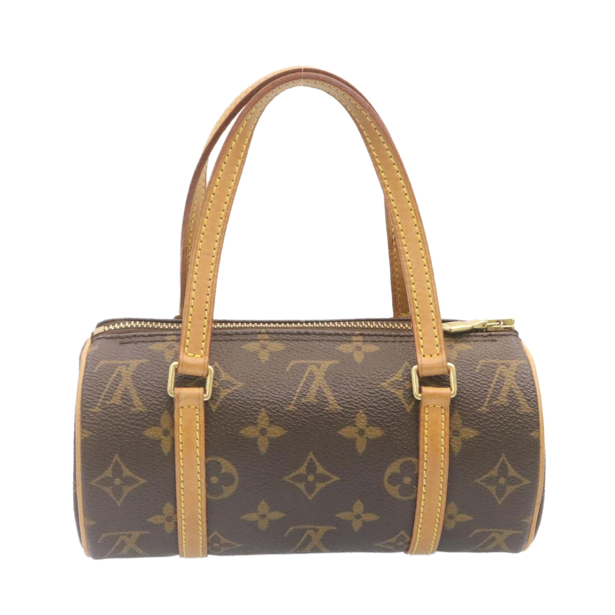 LOUIS VUITTON Monogram Papillon 19 Hand Bag M51389 LV Auth 25829A